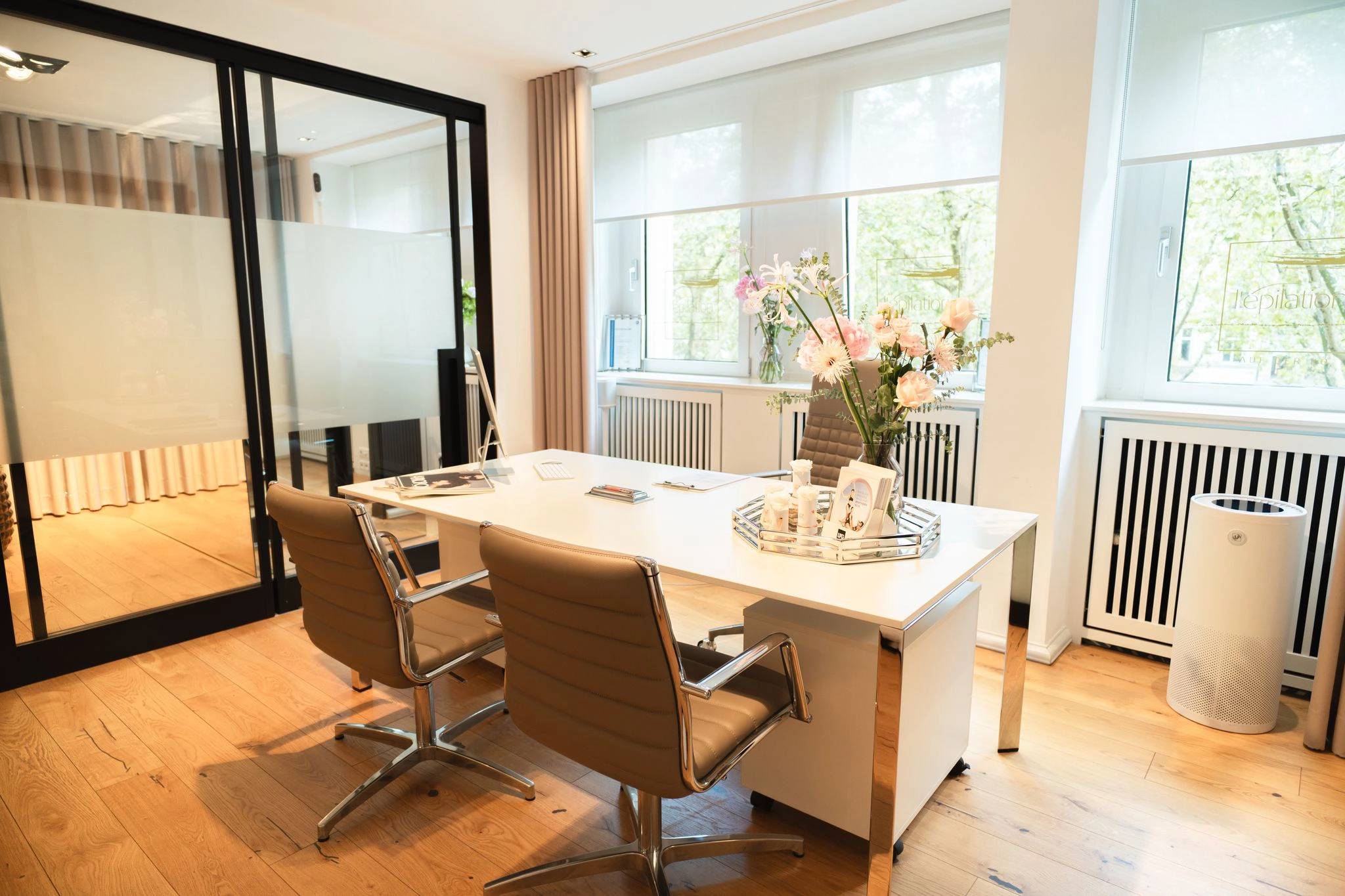 Beratungszimmer f&uuml;r pers&ouml;nliche Gespr&auml;che